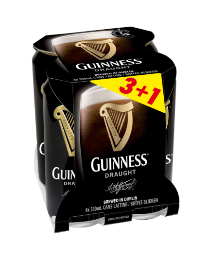 Guinness Draught 3+1